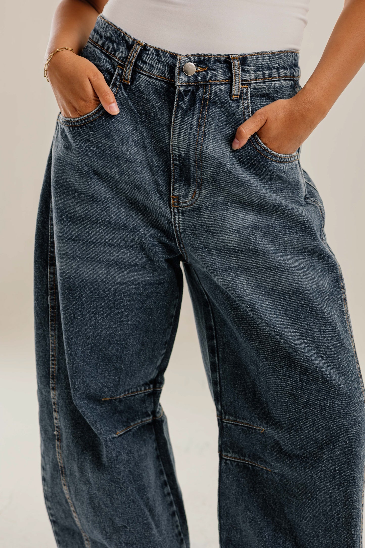 Parachute Jeans Blue - AB ESSENTIALS