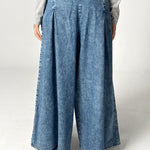Raha Pants Blue - AB ESSENTIALS