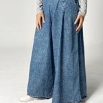 Raha Pants Blue - AB ESSENTIALS