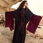 Sky Velvet Kaftan - AB ESSENTIALS