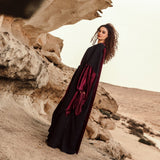 Sky Velvet Kaftan - AB ESSENTIALS