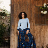 Solea Dress Blue - AB ESSENTIALS