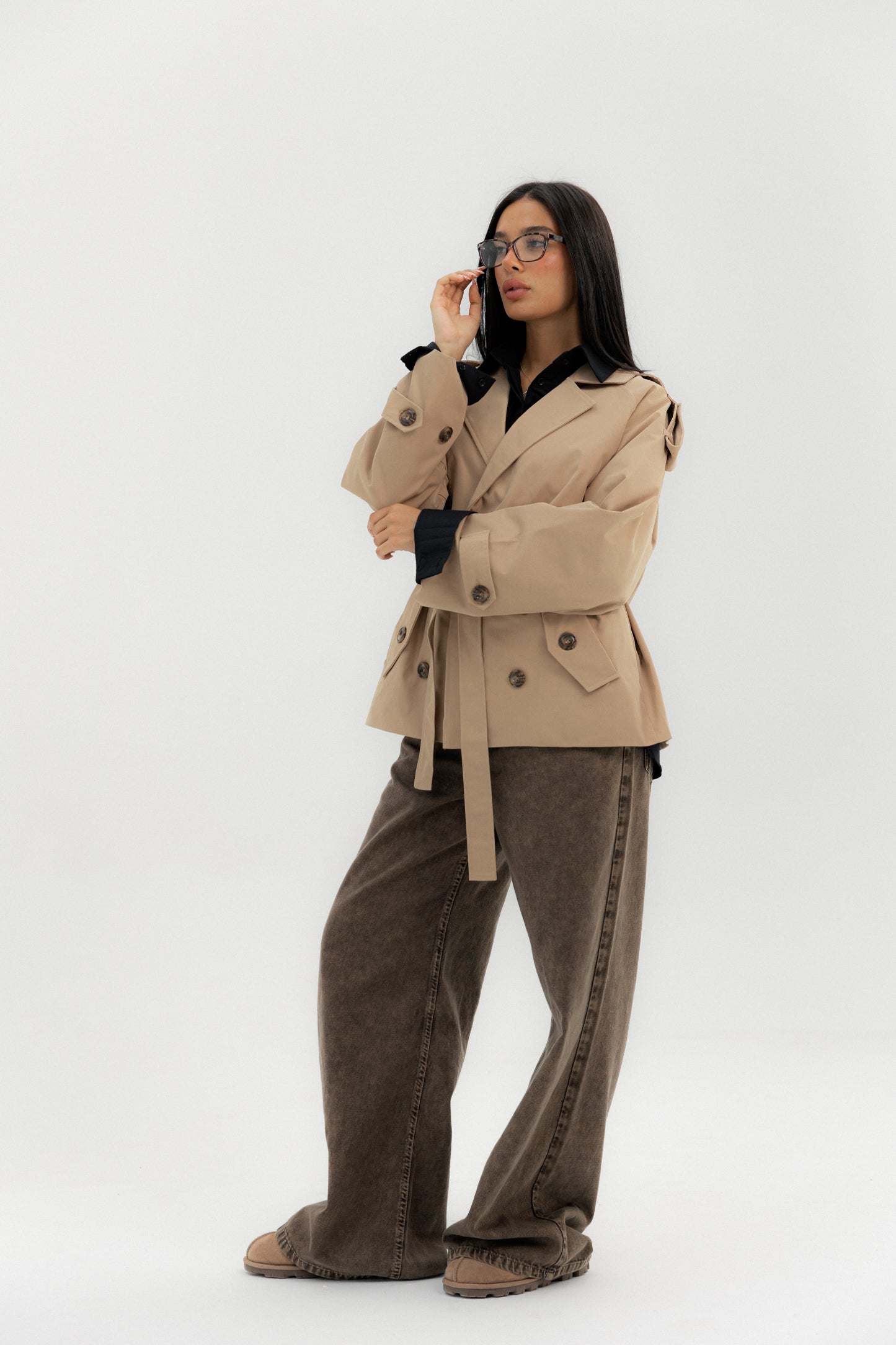 Trench Jacket Beige - AB ESSENTIALS