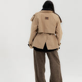 Trench Jacket Beige - AB ESSENTIALS