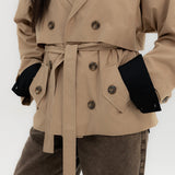 Trench Jacket Beige - AB ESSENTIALS