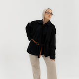 Trench Jacket Black - AB ESSENTIALS