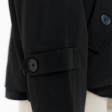 Trench Jacket Black - AB ESSENTIALS