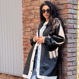 Windbreaker Coat Black - AB ESSENTIALS
