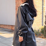 Windbreaker Coat Black - AB ESSENTIALS