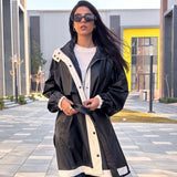 Windbreaker Coat Black - AB ESSENTIALS