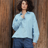 Cropi Shirt Baby Blue