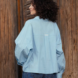 Cropi Shirt Baby Blue