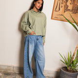 Cropi Shirt Light Olive
