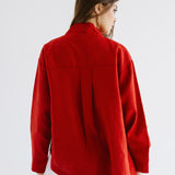 Linen Air Top Red