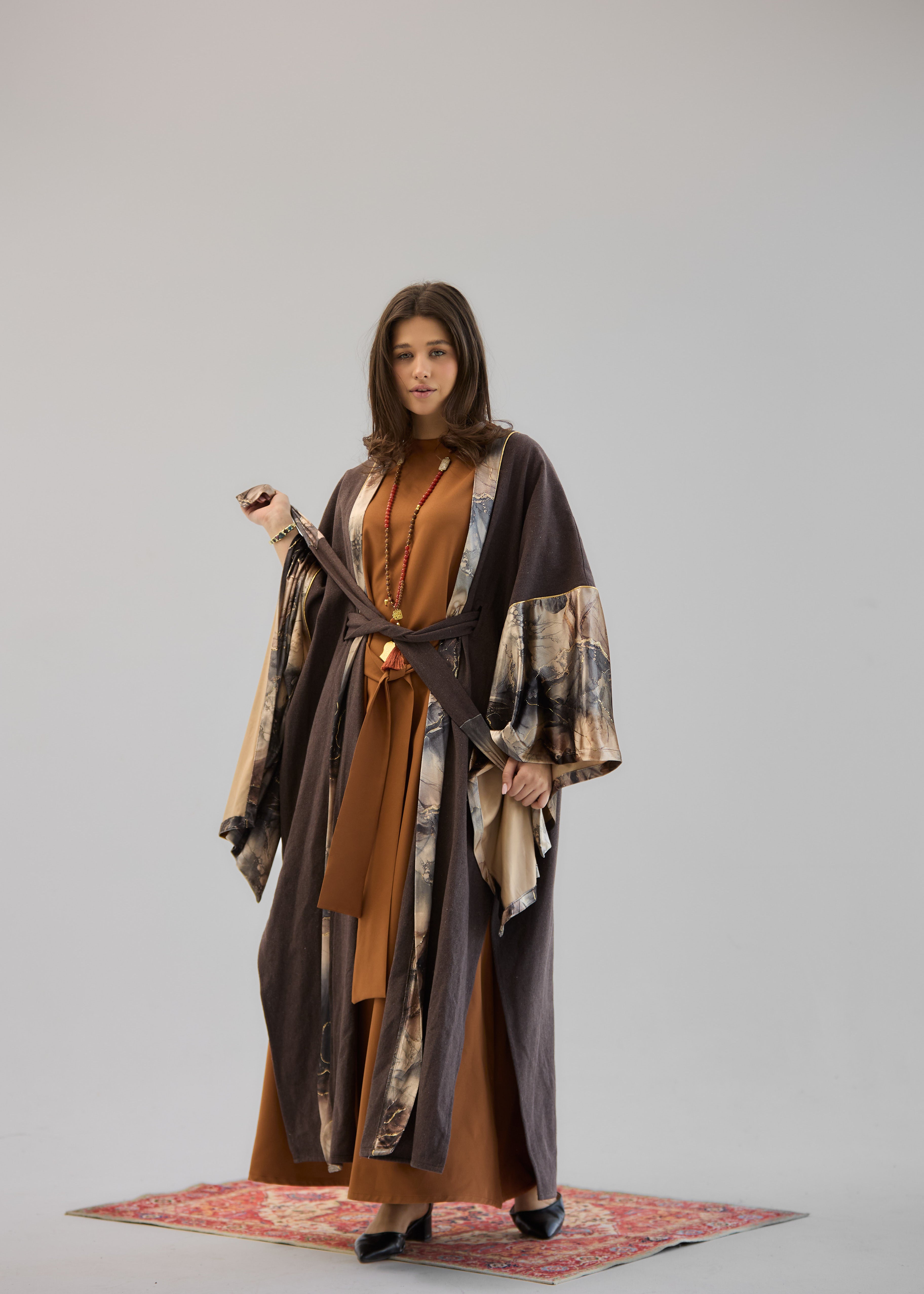 Antique Brown Kaftan