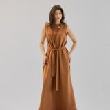 Essential Dress Camel