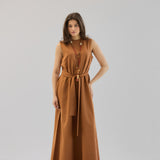 Essential Dress Camel