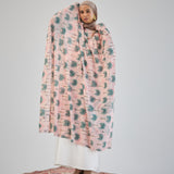 Palm Rose Shawl