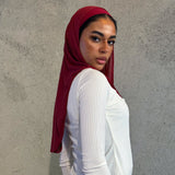 Airy Twist Burgundy