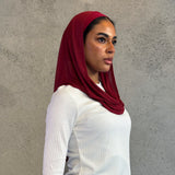 Airy Twist Burgundy