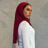 Airy Twist Burgundy