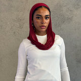 Airy Twist Burgundy
