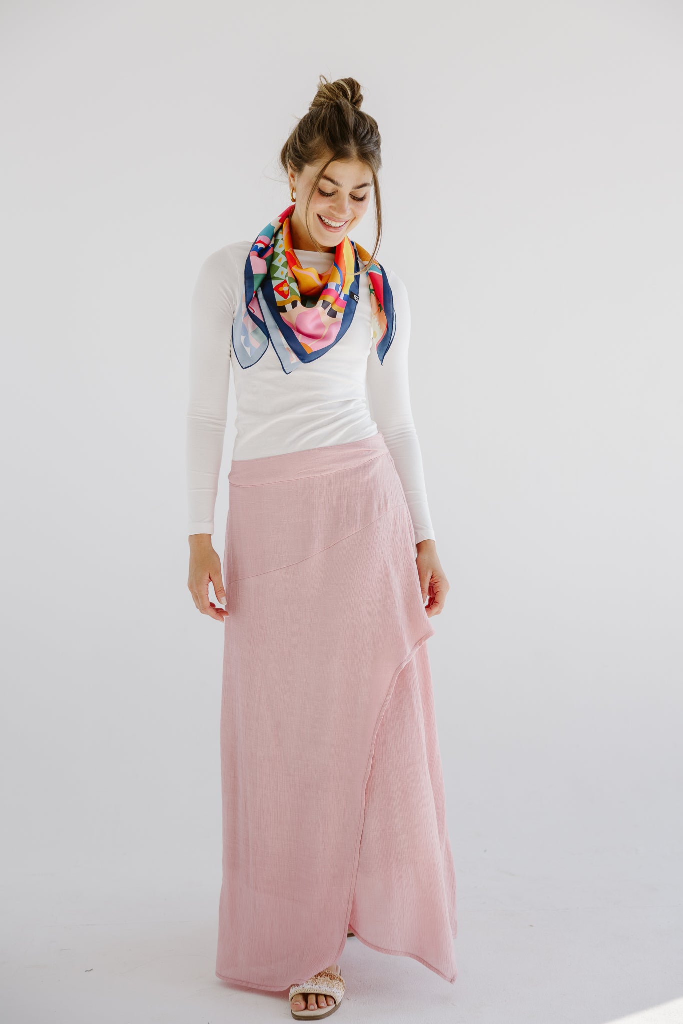 Seashell Skirt powder Pink