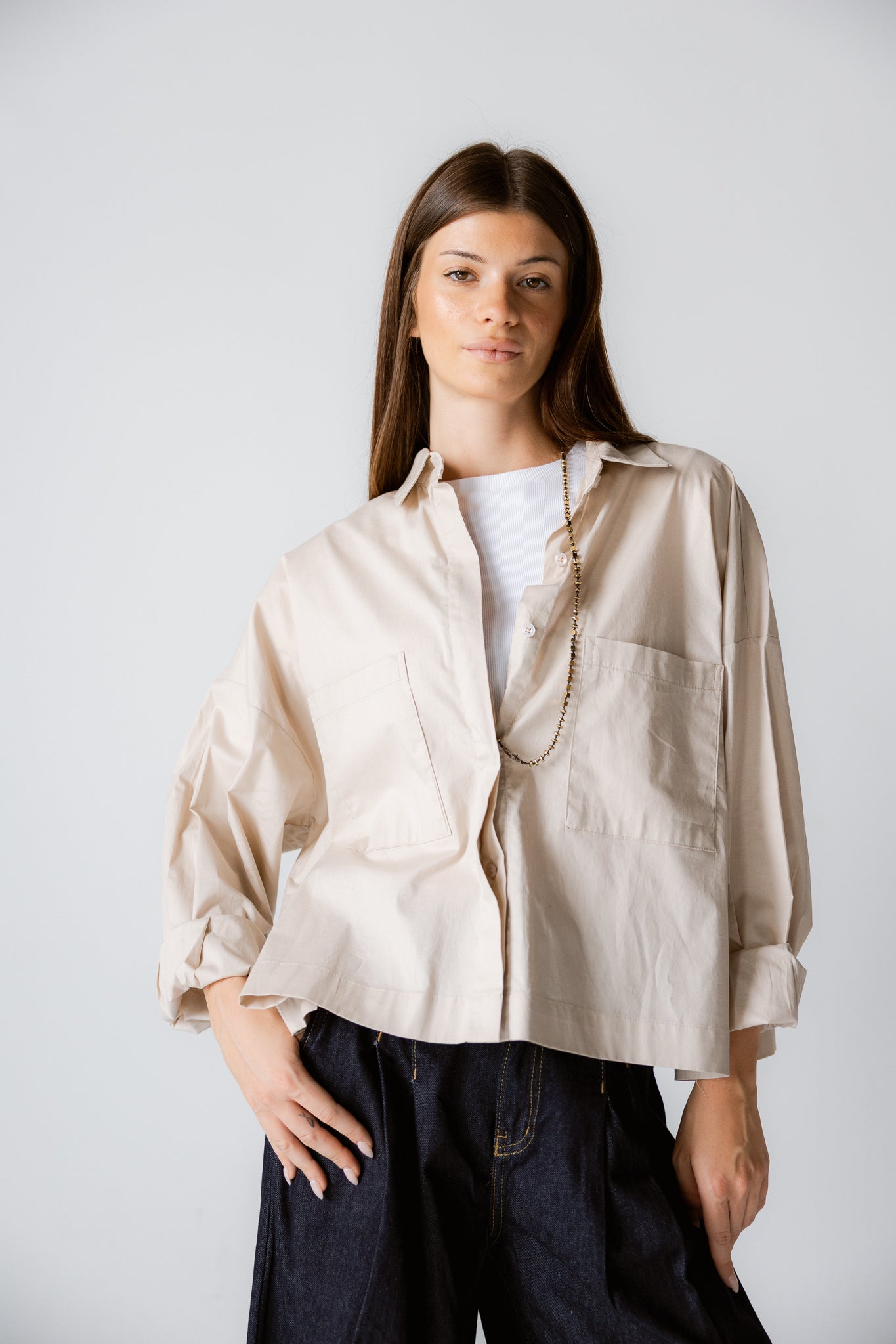 Cropi Shirt Beige
