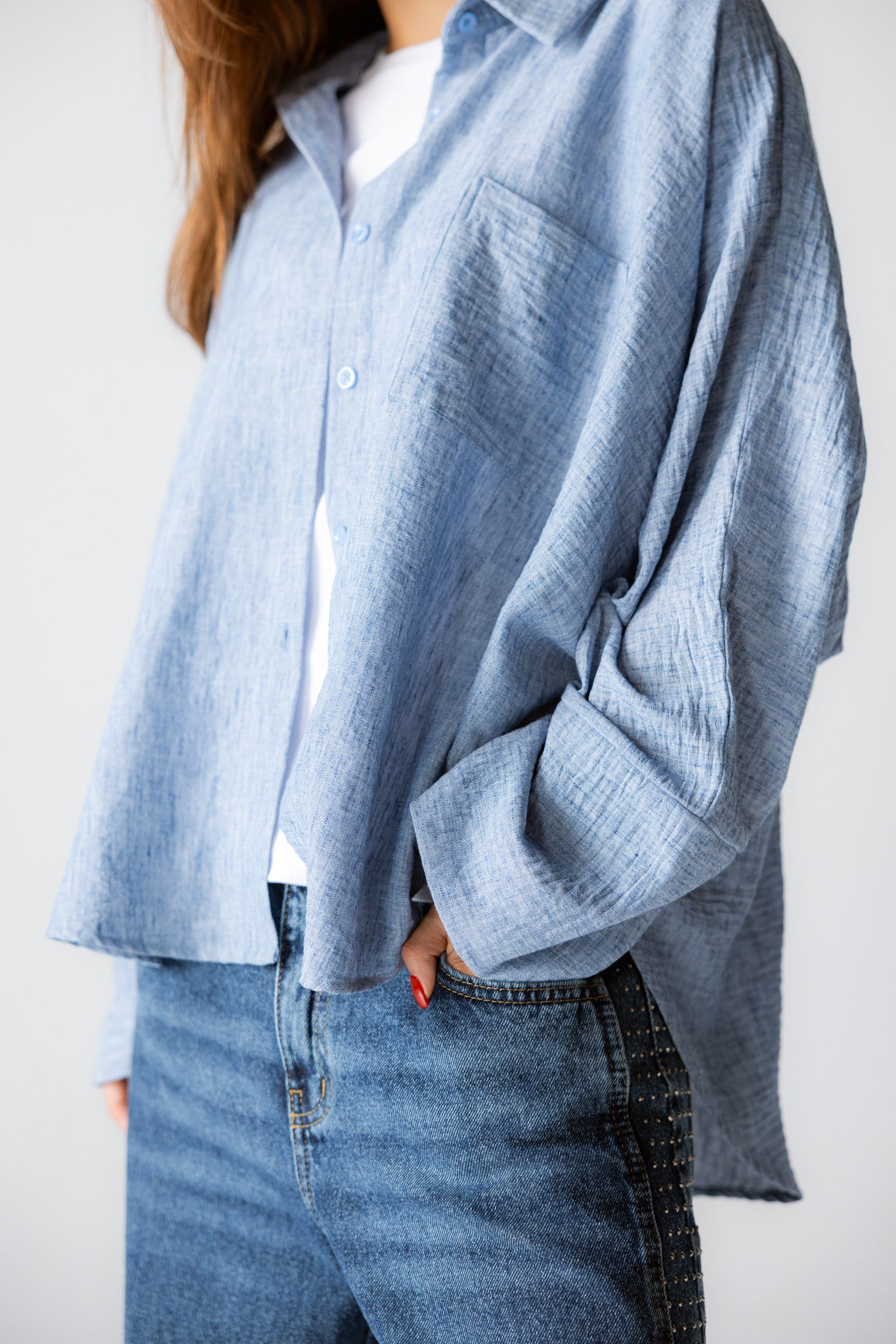 Must Have Linen Shirt Blue