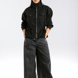 Warm Wool Jacket Black