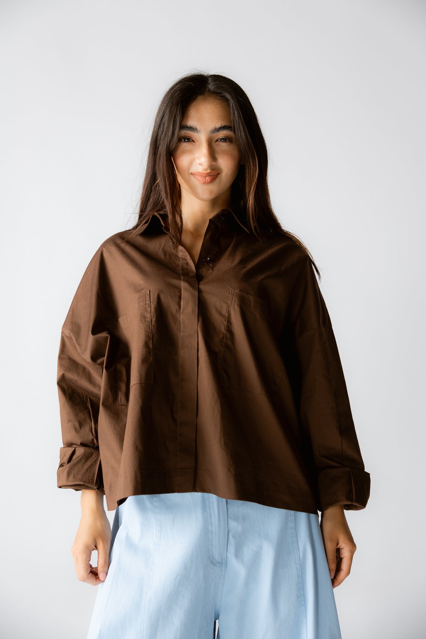 Cropi Shirt Brown