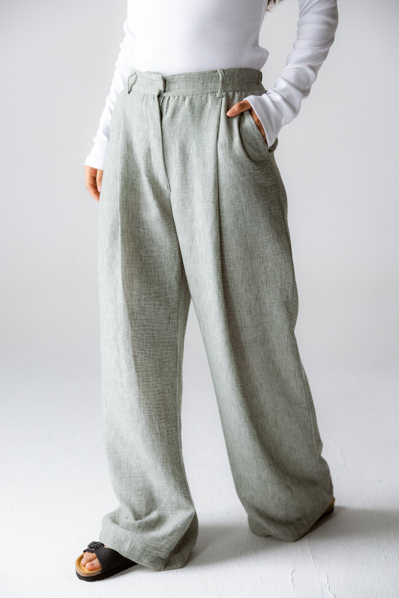 Must Have Linen Pants Olive