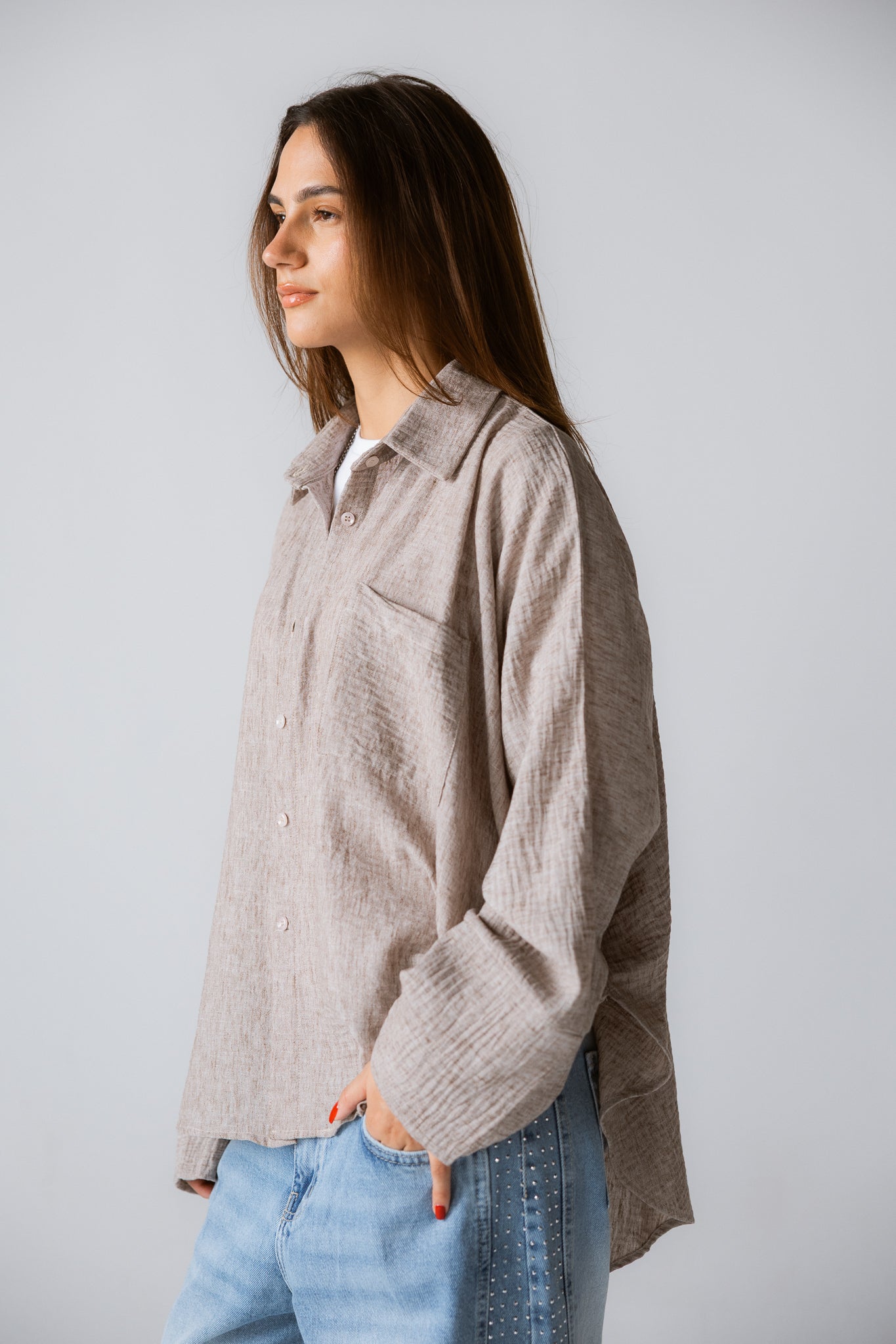 Must Have Linen Shirt Beige