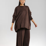 Serena Trico Set Brown