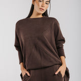 Serena Trico Set Brown