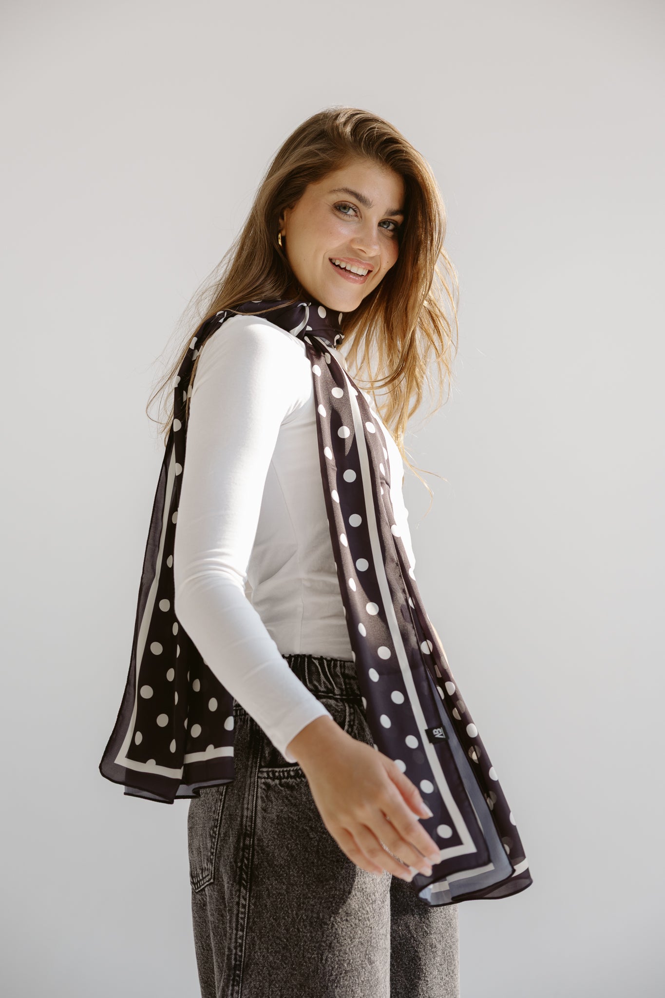 Long Silk Scarf #2