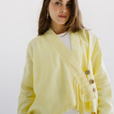 Linen Air Top Yellow