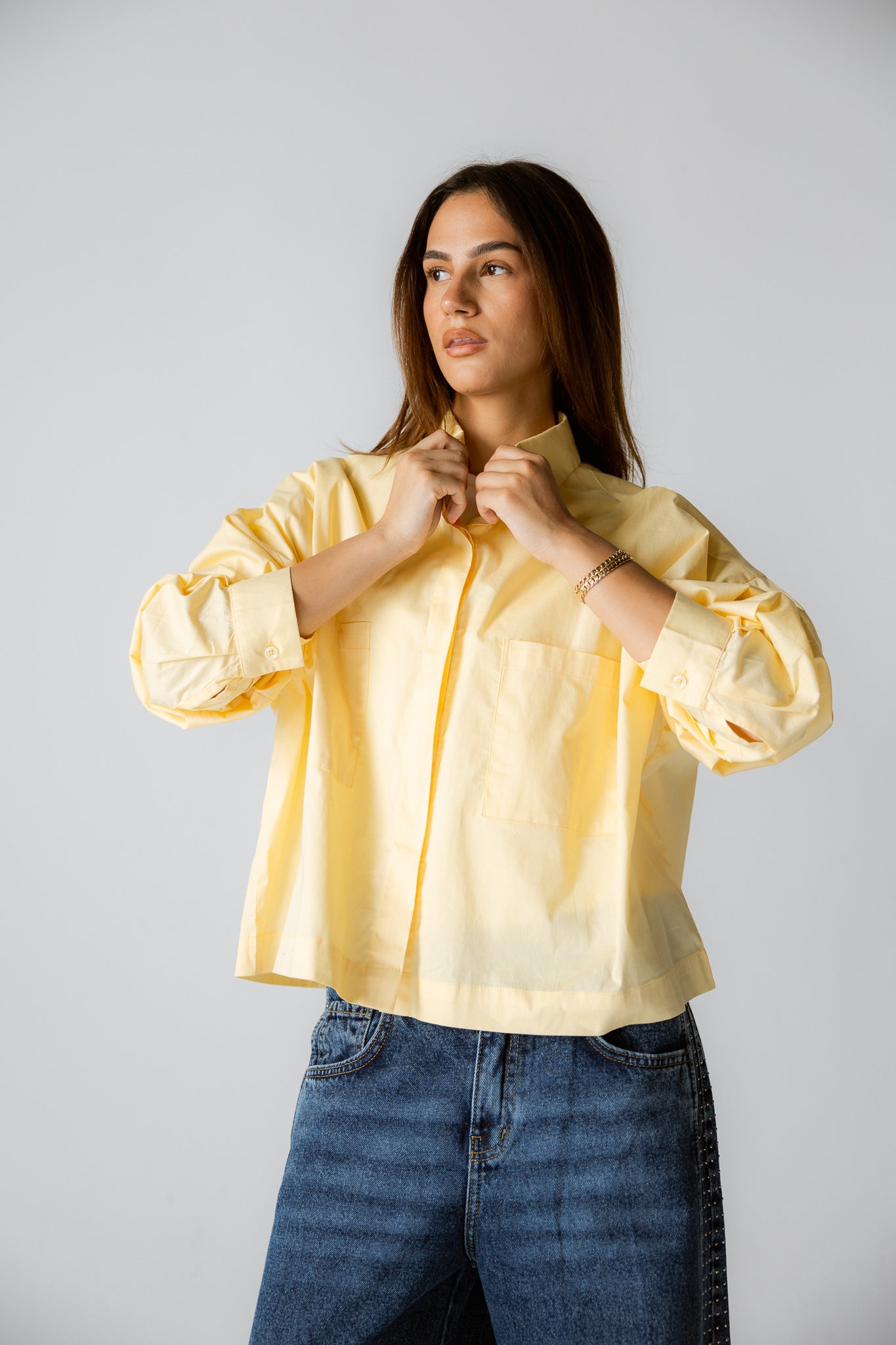 Cropi Shirt Yellow