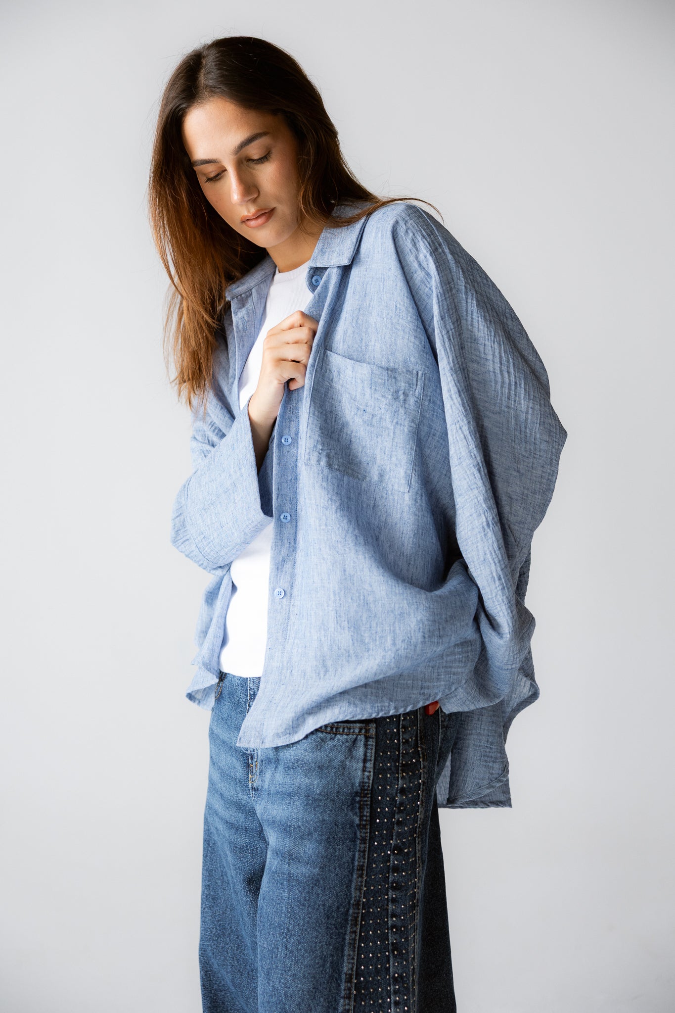 Must Have Linen Shirt Blue