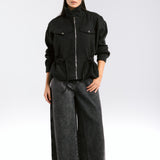 Warm Wool Jacket Black