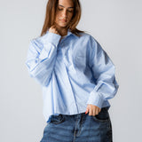 Cropi Shirt Baby Blue