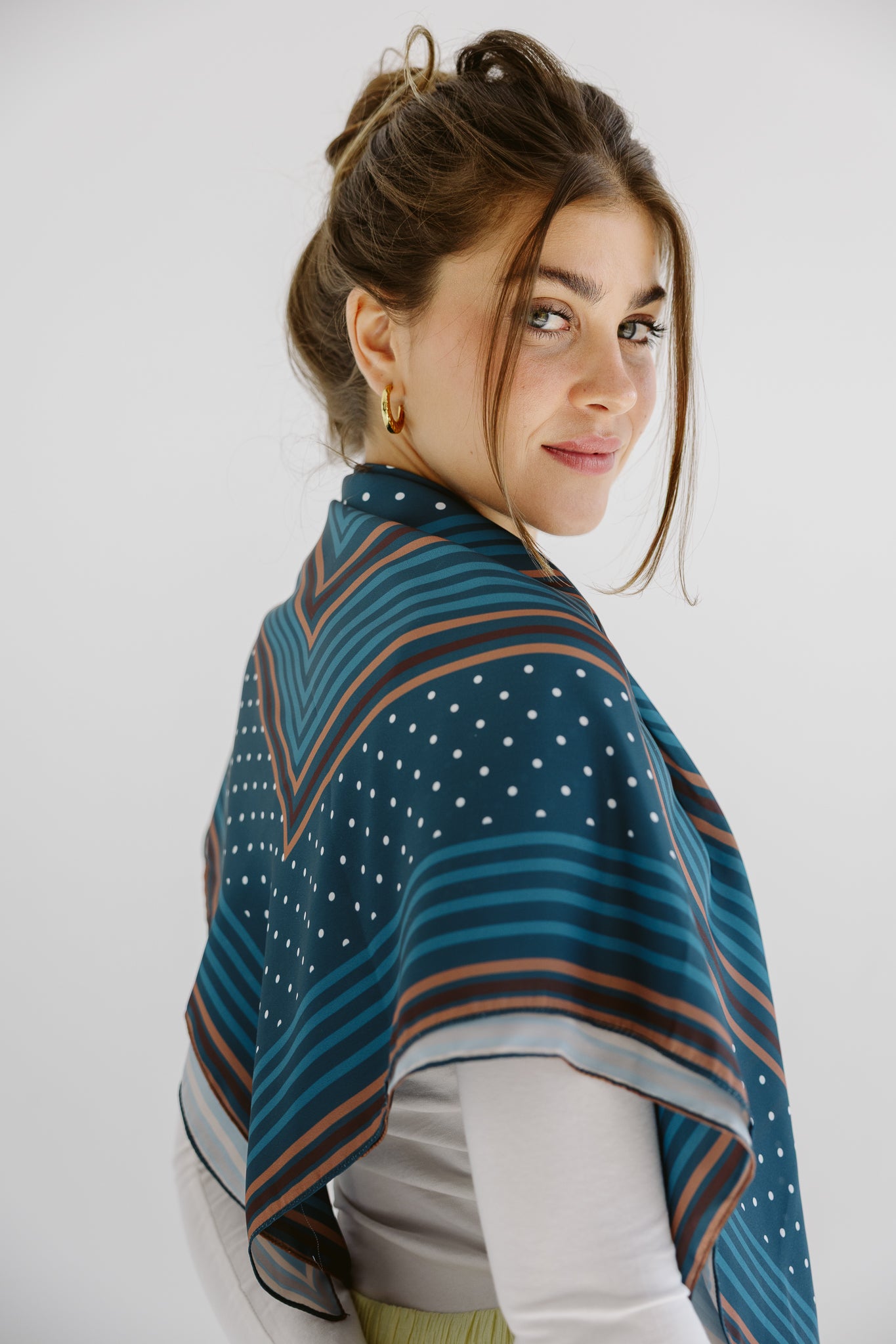 Square Silk Scarf #5