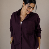The Perfect Shirt Burgundy