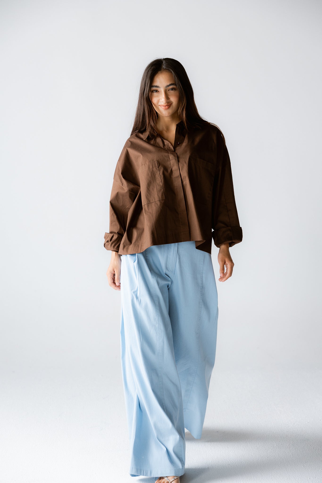 Cropi Shirt Brown