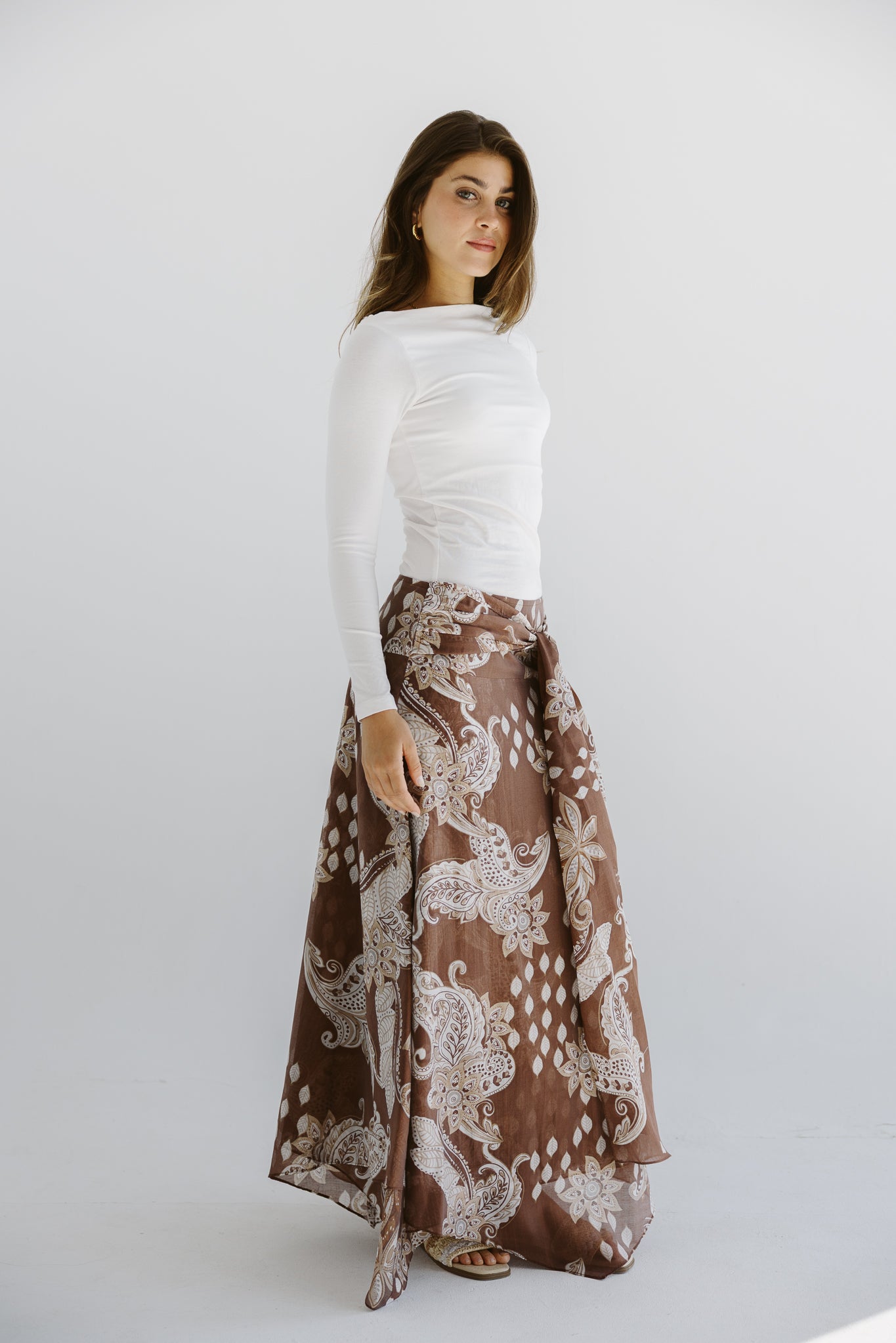 Boho Skirt Brown