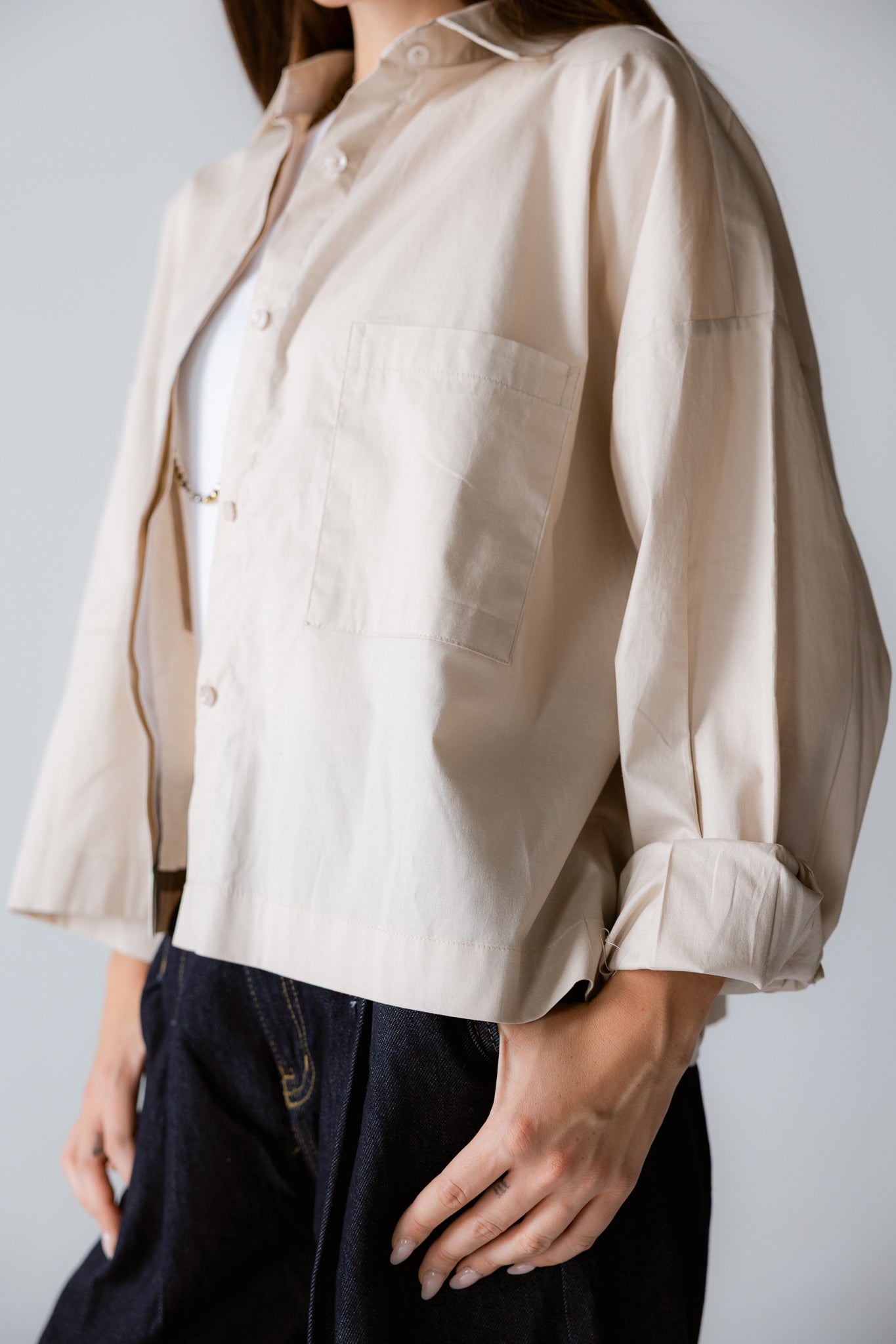 Cropi Shirt Beige