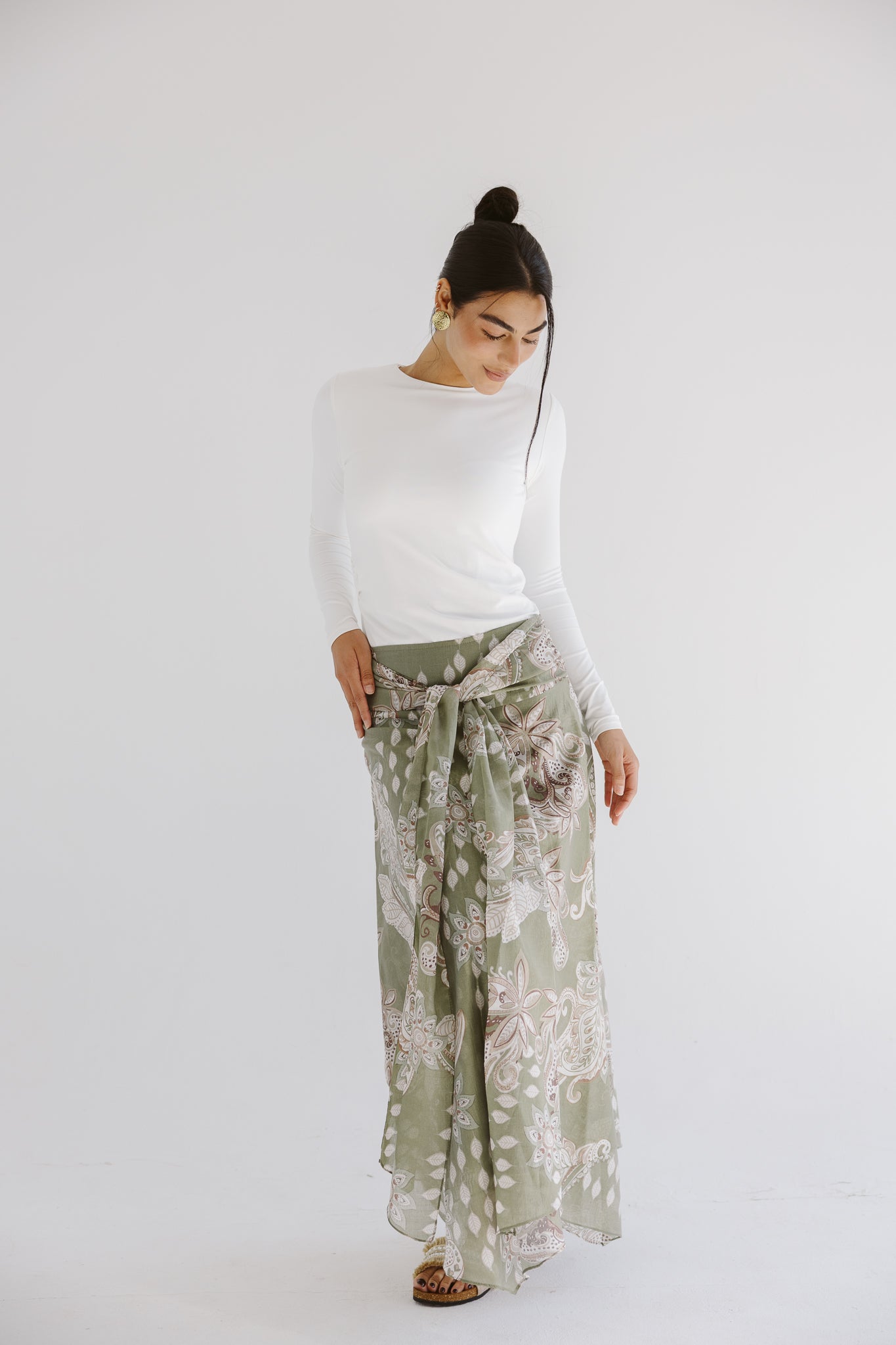 Boho Skirt Olive