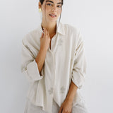 Bloom Blouse Beige