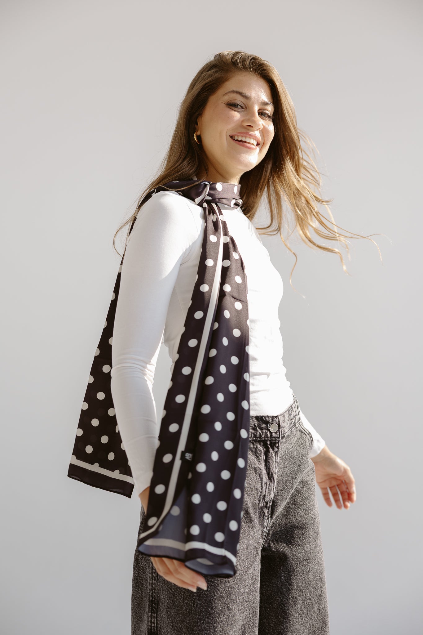Long Silk Scarf #2