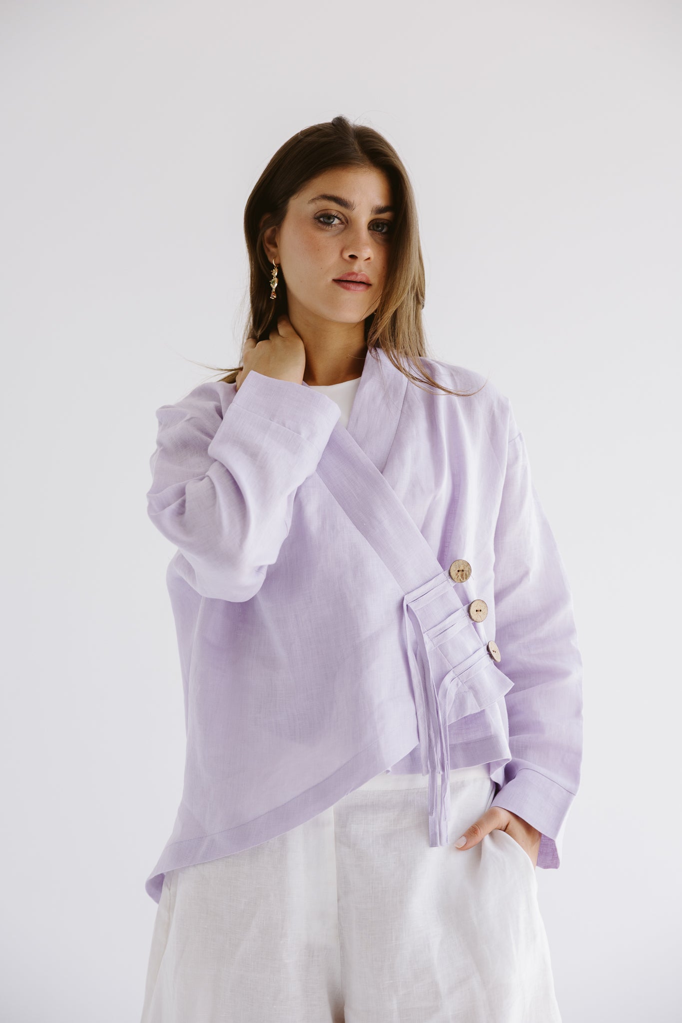 Linen Air Top Lavender